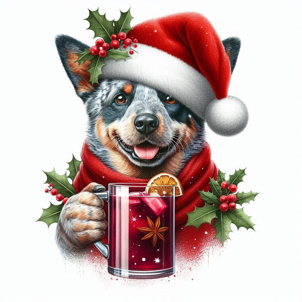 Australský honácký pes - vánoce