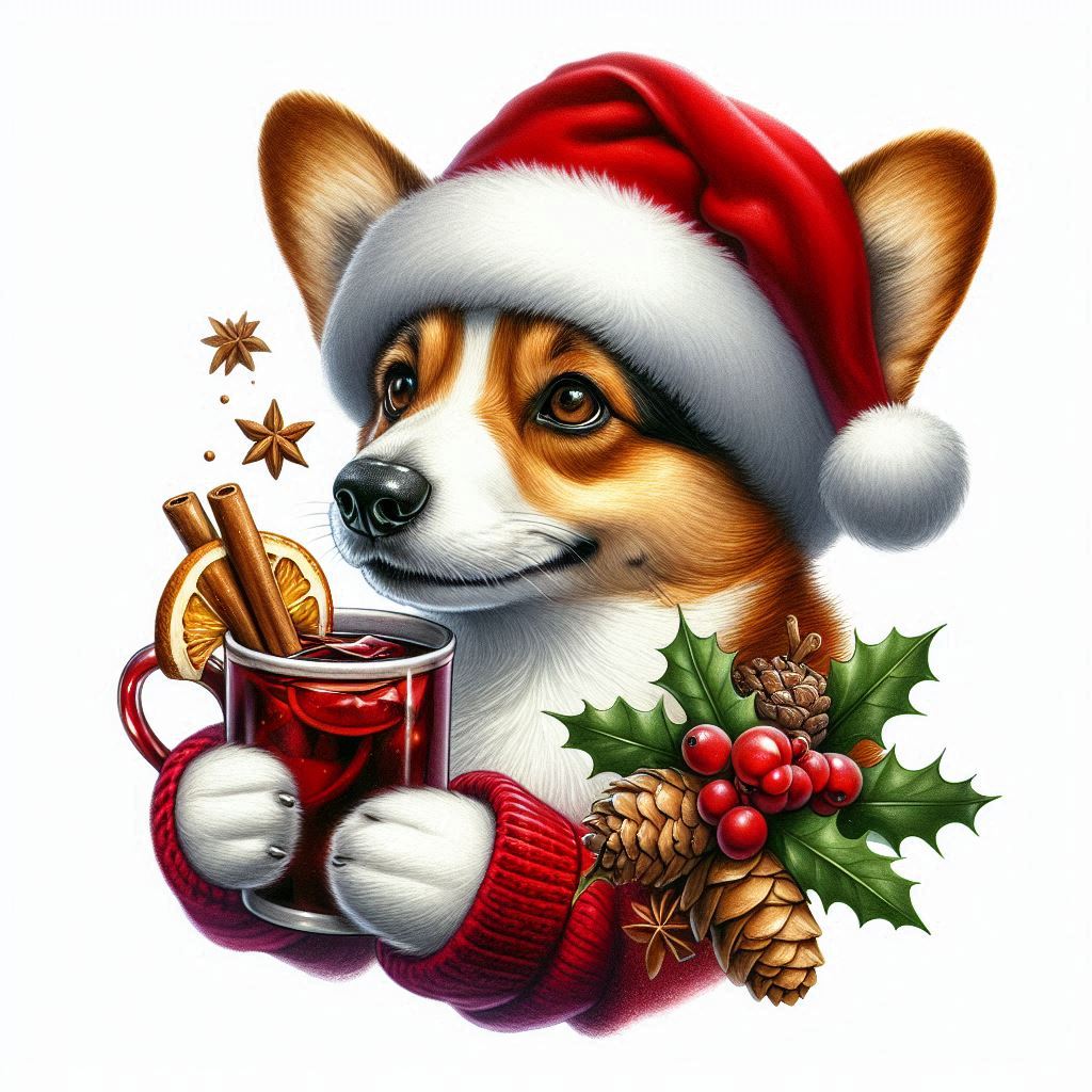 Welsh corgi - vánoce