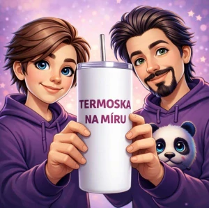 1.Termoska s vlastním potiskem