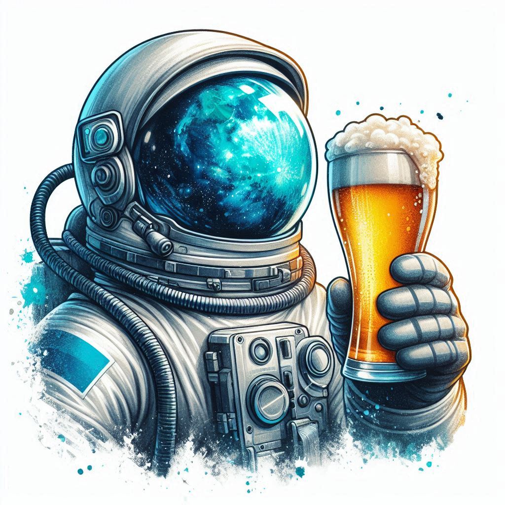 Kosmonaut a pivo