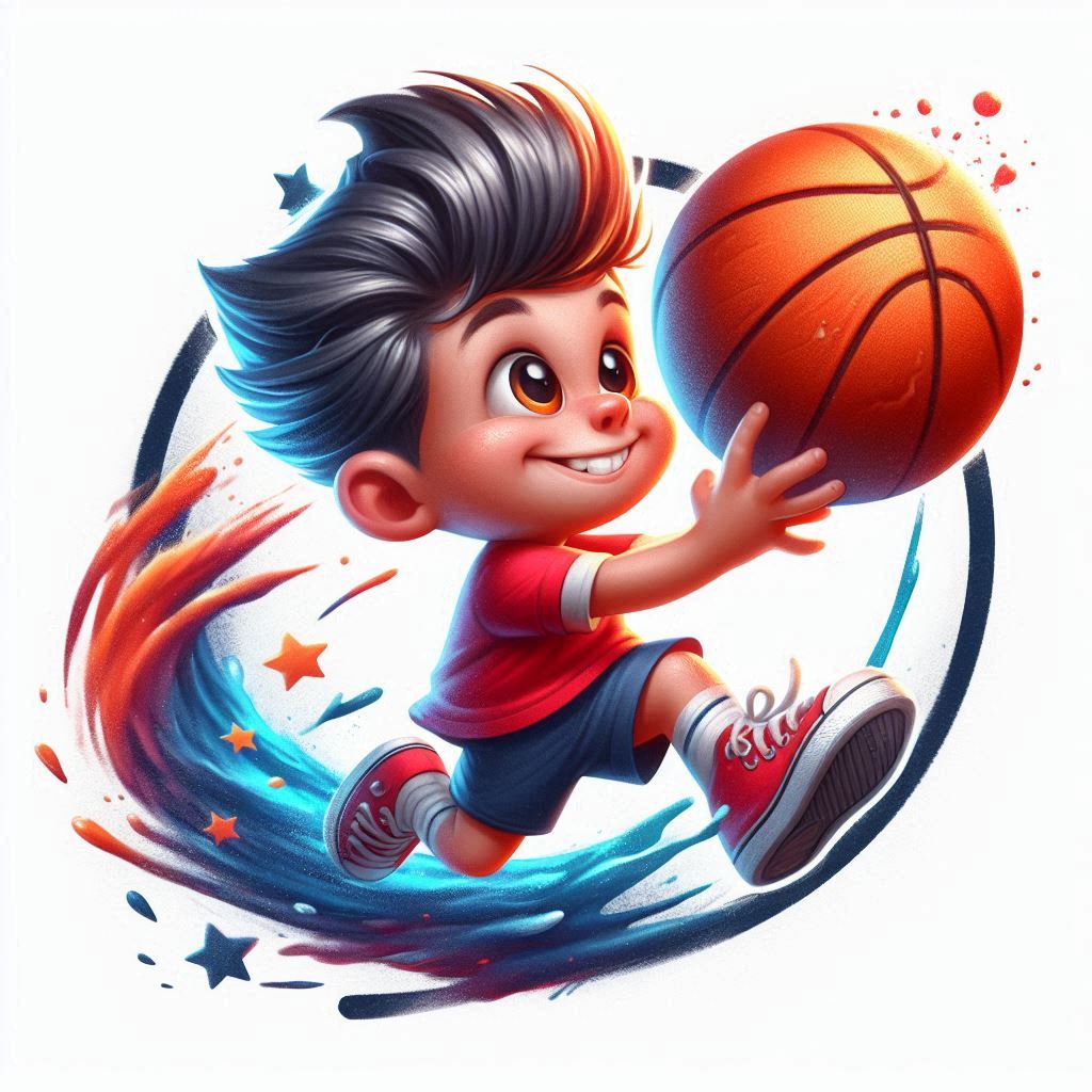 Basket chlapec cute