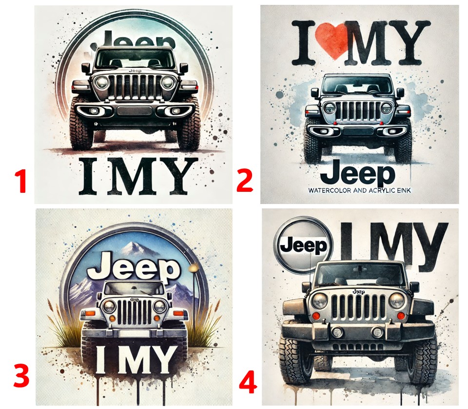 Jeep - 4 motivy