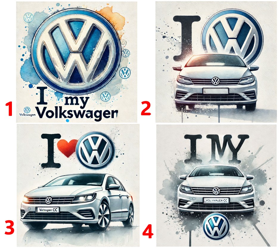Volkswagen - 4 motivy