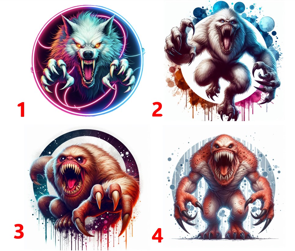 Monstrum II - 4 motivy