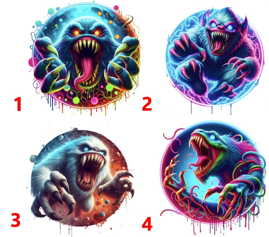 Monstrum III - 4 motivy