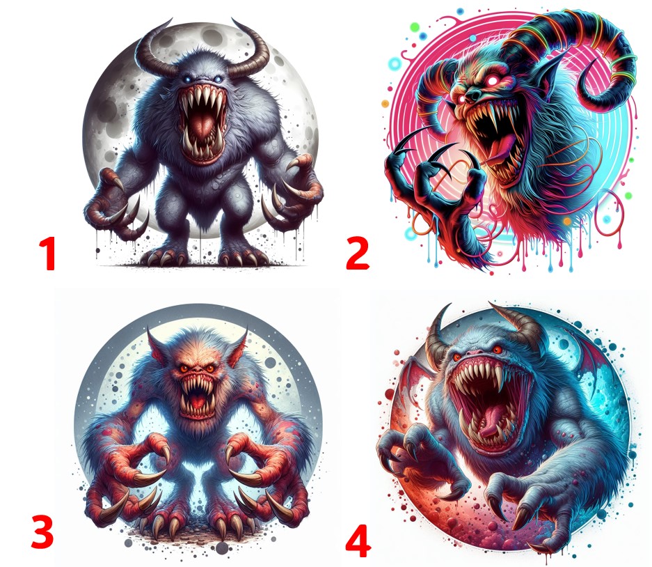 Monstrum IV - 4 motivy