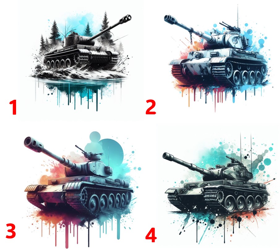Tank - 4 motivy