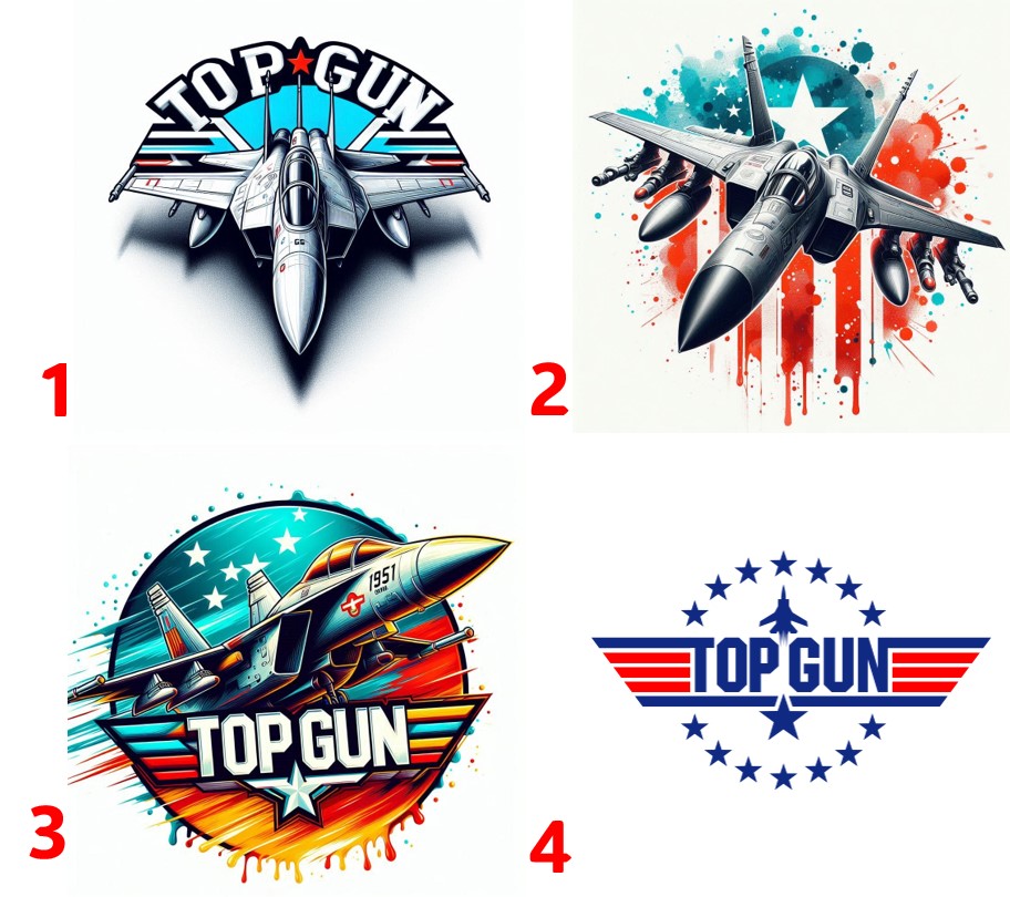 Top Gun - 4 motivy
