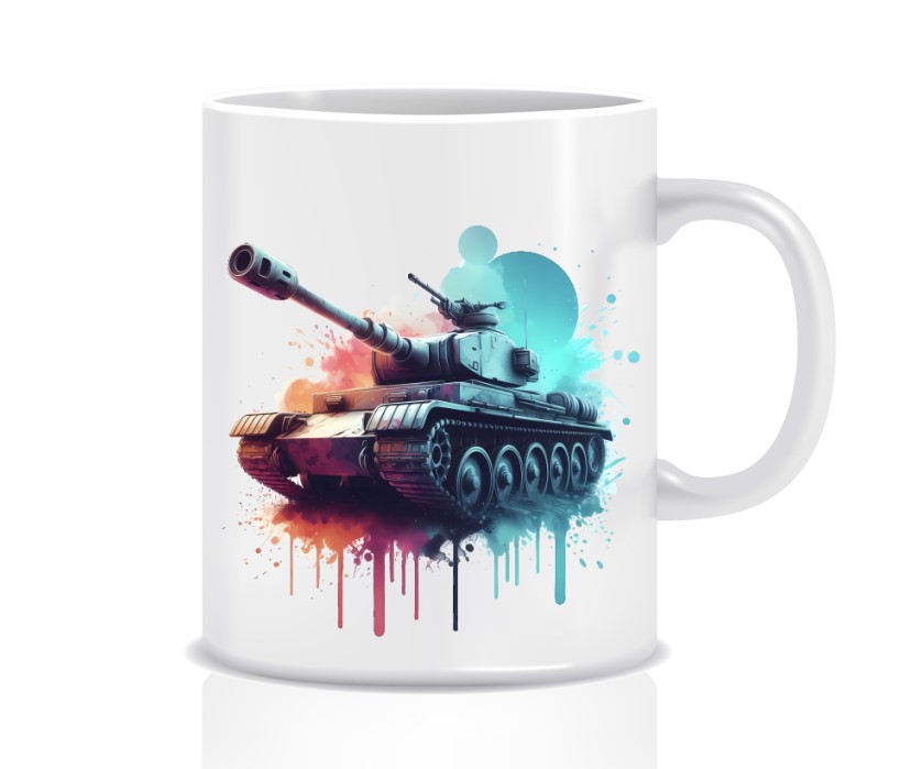 Keramický hrnek - tank
