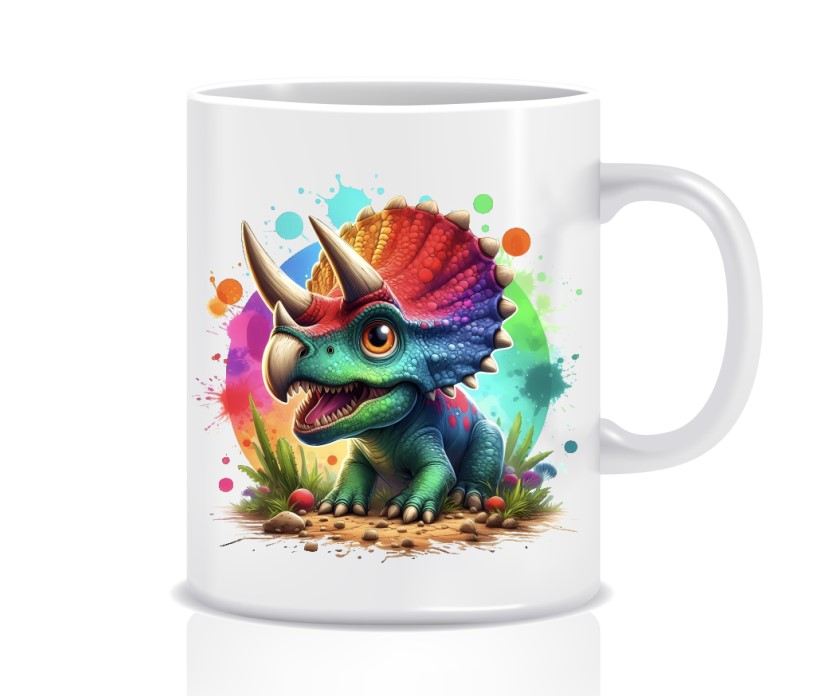 Keramický hrnek - dinosaurus