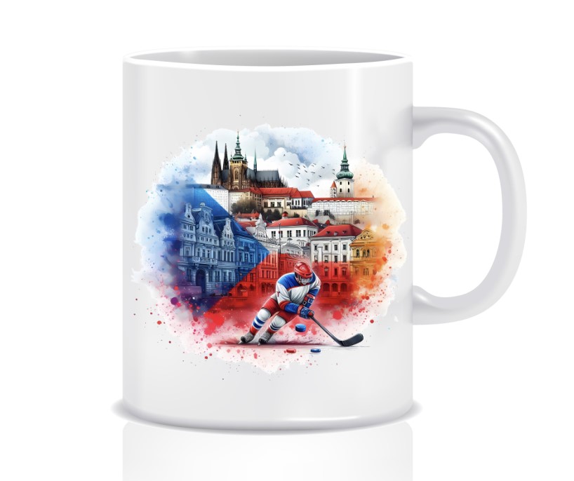 Keramický hrnek - hokej