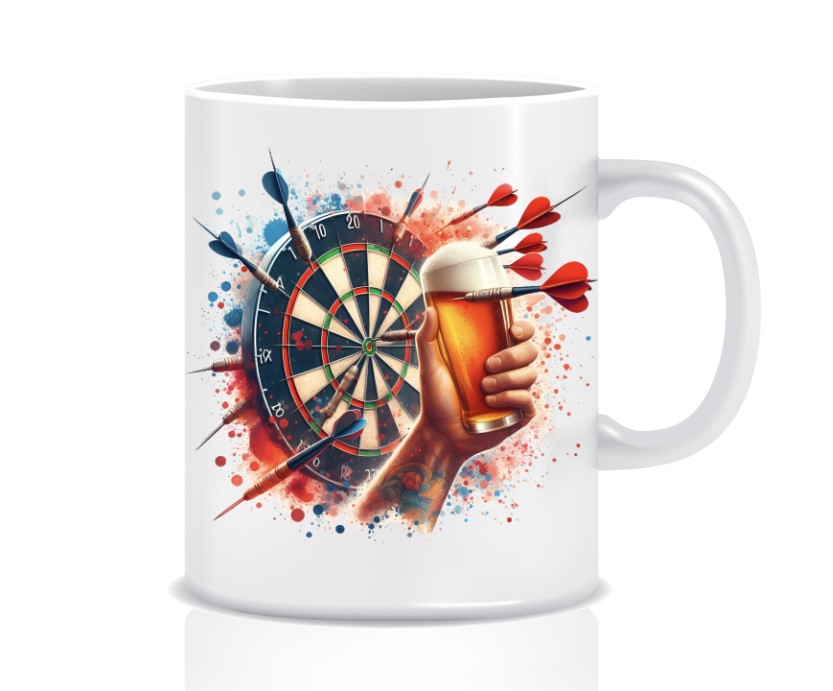 Keramický hrnek - šipky