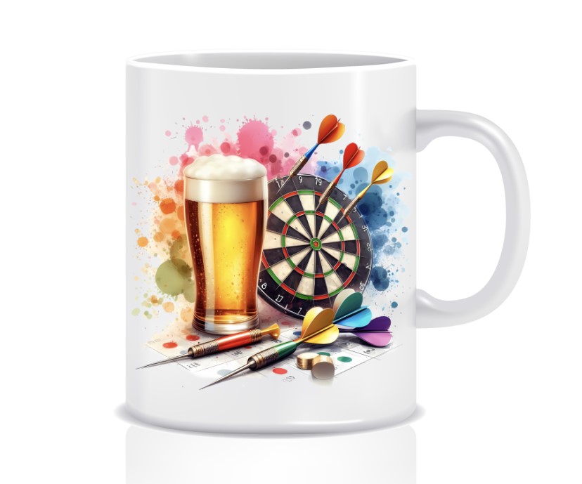 Keramický hrnek - šipky