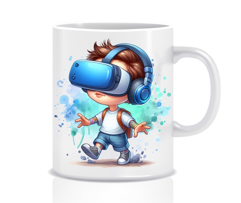 Keramický hrnek - gamer kluk