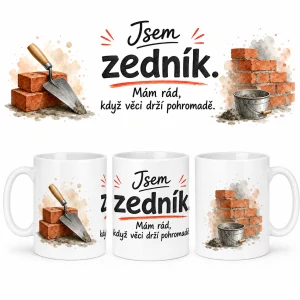 Keramický hrnek - zedník