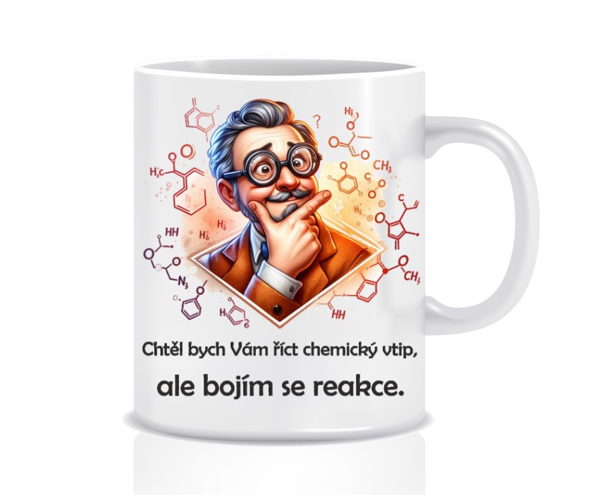 Keramický hrnek - chemik