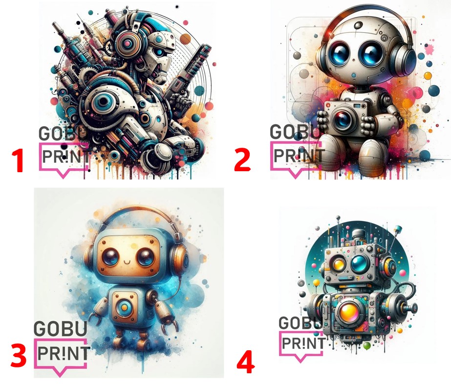 Robot - 4 motivy
