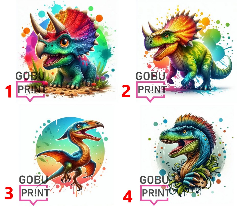 Dinosaurus - 4 motivy