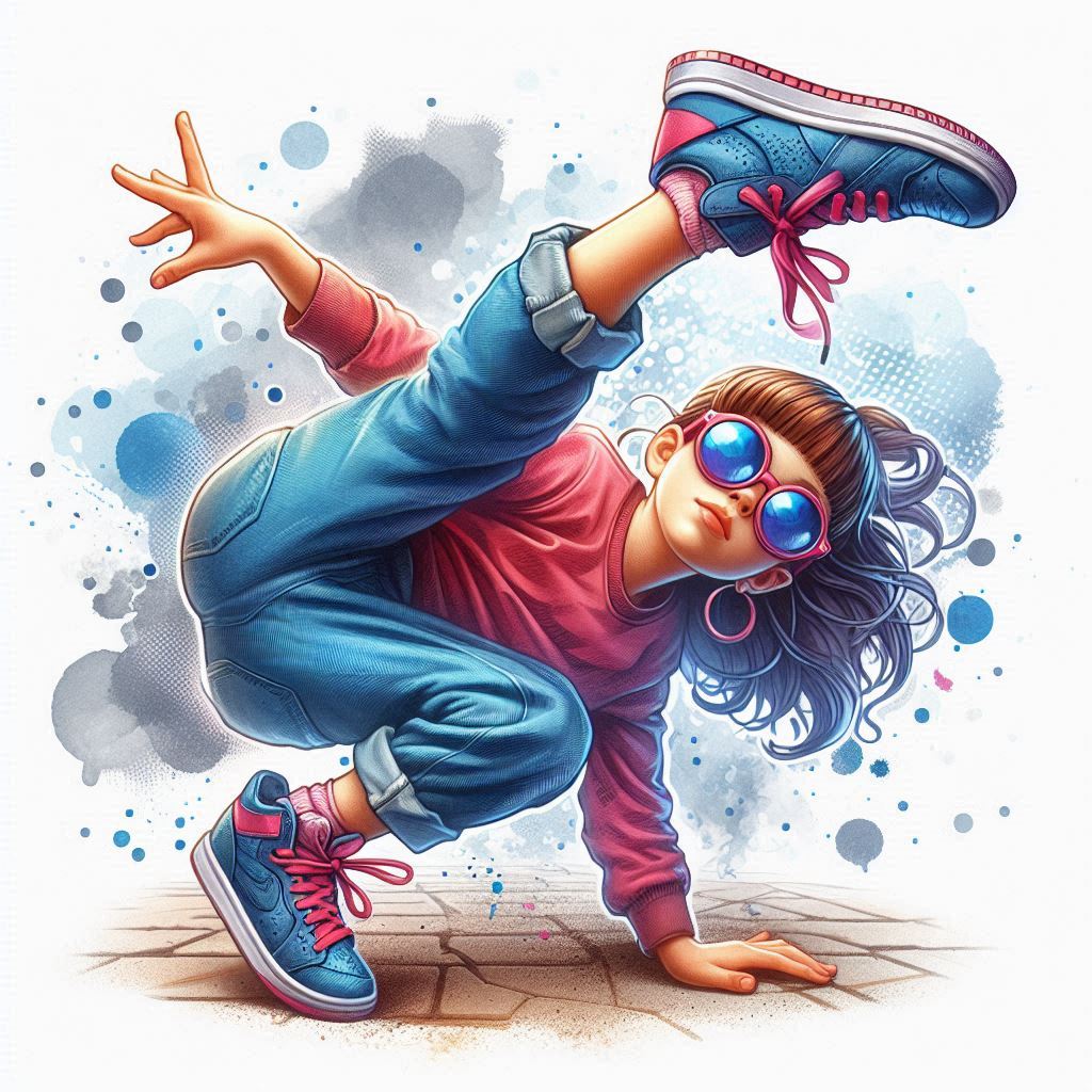Breakdance - dívka