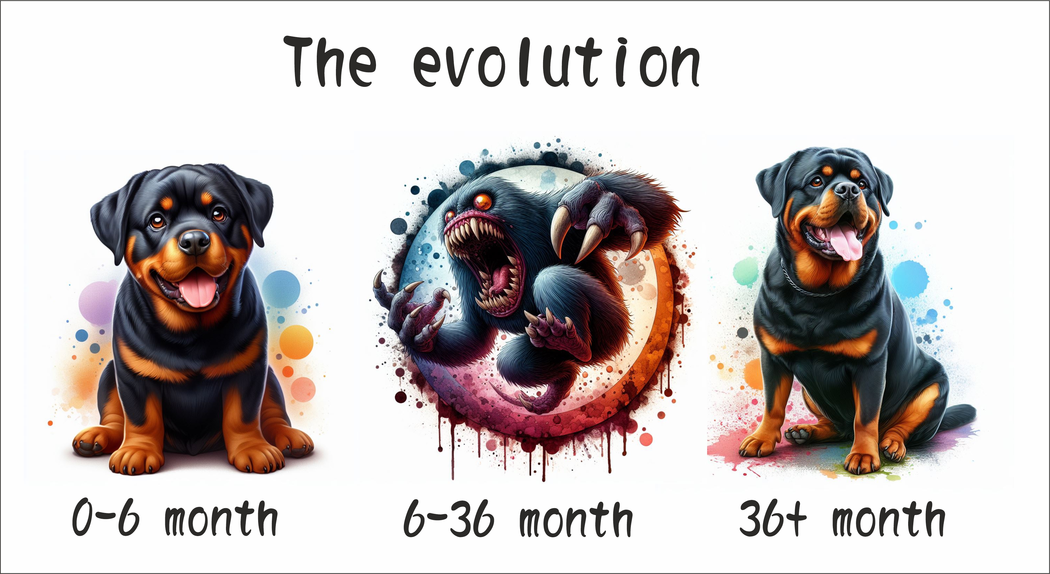 Evoluce rotvajlera