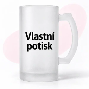 Matný půllitr s vlastním potiskem 420 ml