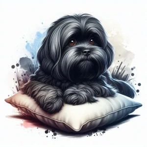 Lhasa apso tmavý