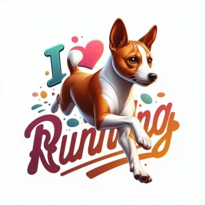 Basenji - miluji běh