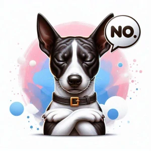 Basenji černobílý NO