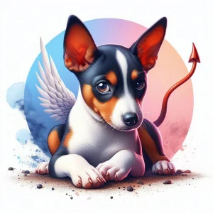 Basenji tricolor - jsem andílek
