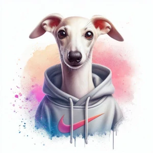 Vipet světlý v mikině nike