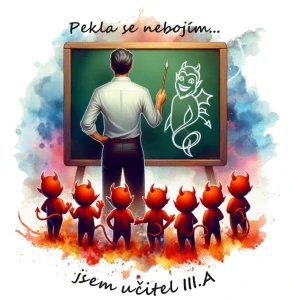 Pekla se nebojím, učím...