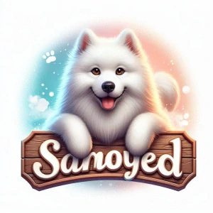 Samojed štěně