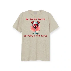 Ke svému životu potřebuji psa a víno
