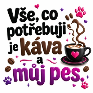 Potřebuju kávu a svého psa