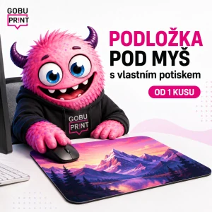 Podložka pod myš s vlastním motivem