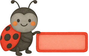 Jmenovky beruška 35ks