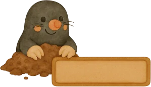 Jmenovky krteček 35ks