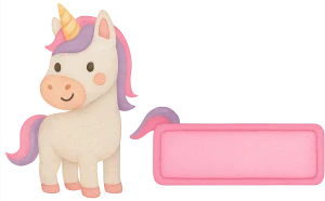 Jmenovky unicorn 35ks