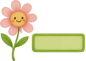 Jmenovky kytička 35ks