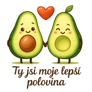 Avokádo - Jsi moje lepší polovina