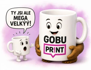 Mega hrnek s vlastním potiskem 550ml