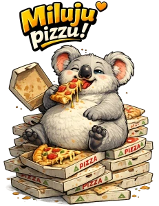 Koala a pizza