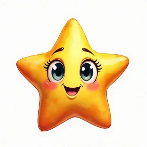 Hvězdička cute