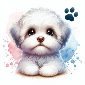 Boloňský psík štěně cute