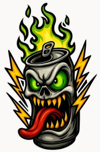 Samolepka monster energy