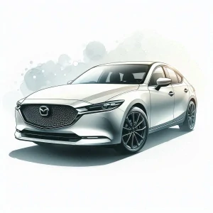 Mazda 6e bílá