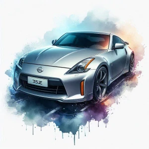 Nissan 350Z stříbrný