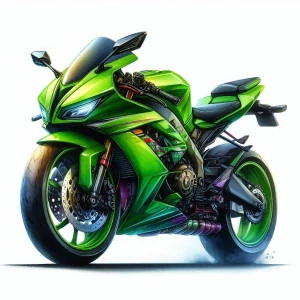 Motorka Kawasaki Ninja