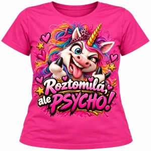 Tričko unicorn psycho