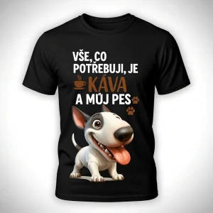 Tričko Káva a pes